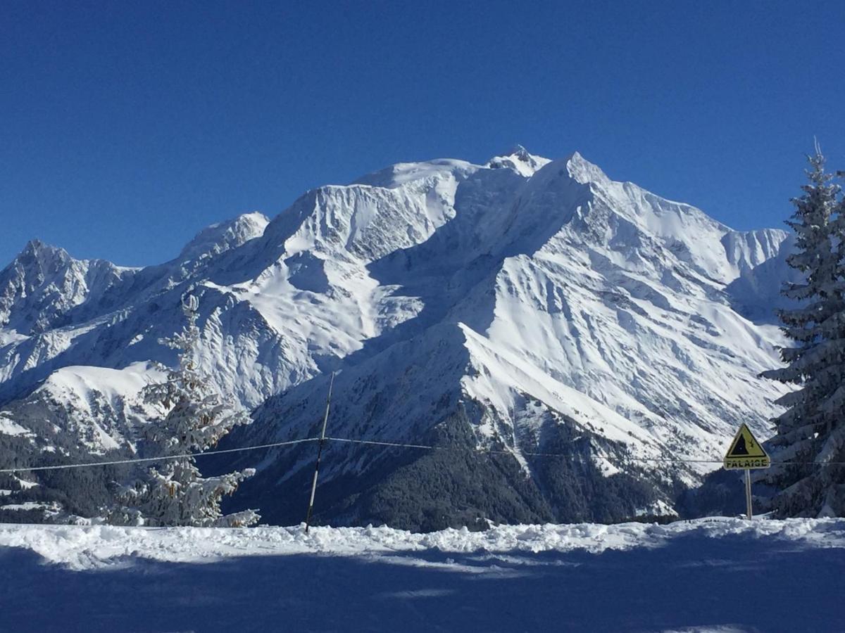 Luxury 2 Bedroom Apartment With View Of Mont Blanc Combloux Exterior photo