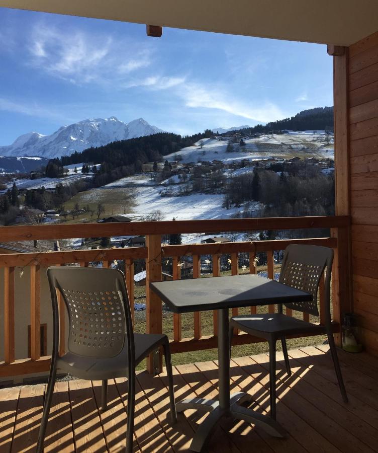 Luxury 2 Bedroom Apartment With View Of Mont Blanc Combloux Exterior photo